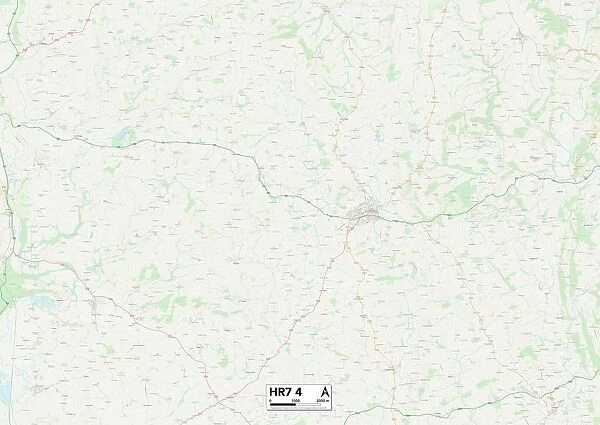 Hereford HR7 4 Map