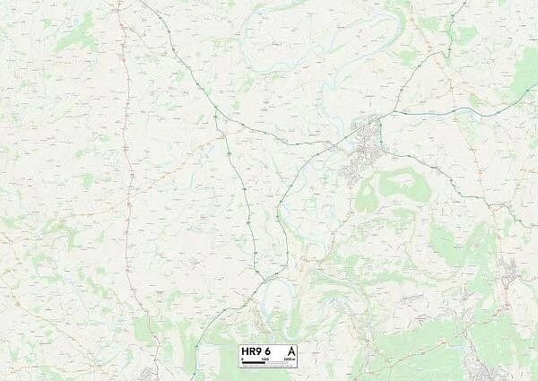 Hereford HR9 6 Map