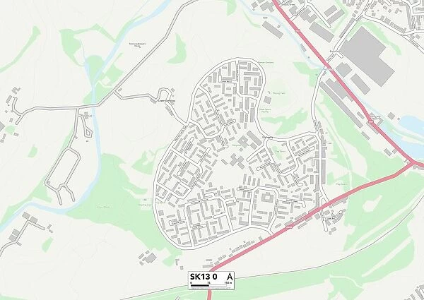 High Peak SK13 0 Map