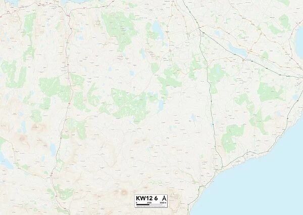 Highland KW12 6 Map