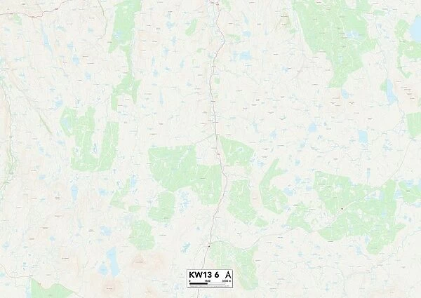 Highland KW13 6 Map