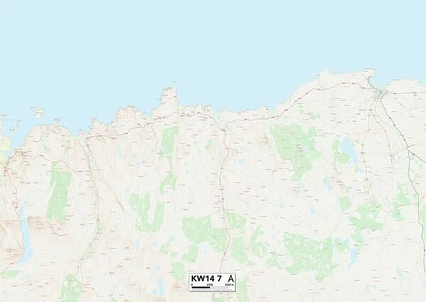 Highland KW14 7 Map
