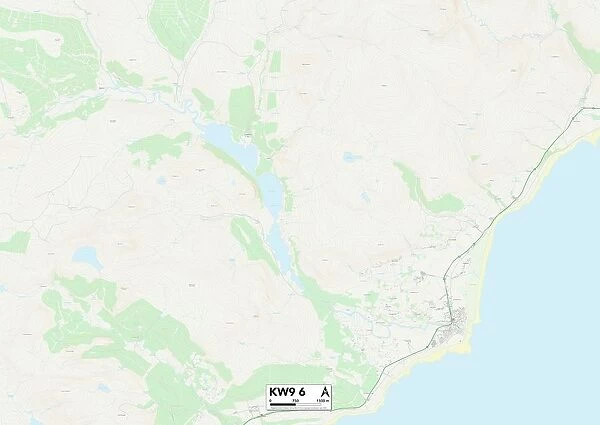 Highland KW9 6 Map