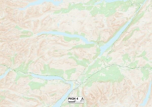 Highland PH34 4 Map