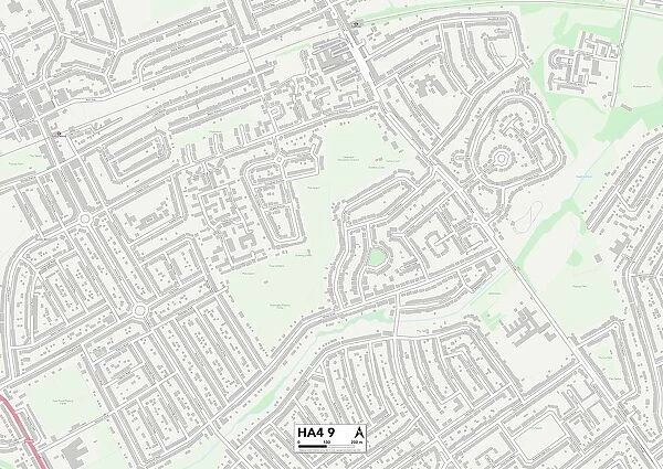 Hillingdon HA4 9 Map