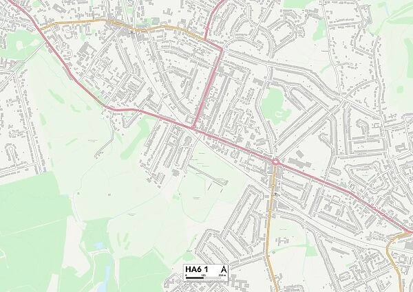 Hillingdon HA6 1 Map