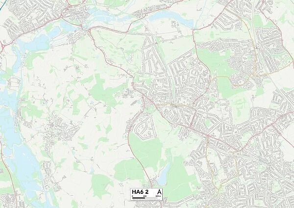 Hillingdon HA6 2 Map