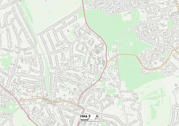 Hillingdon HA6 3 Map