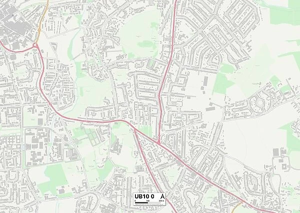 Hillingdon UB10 0 Map