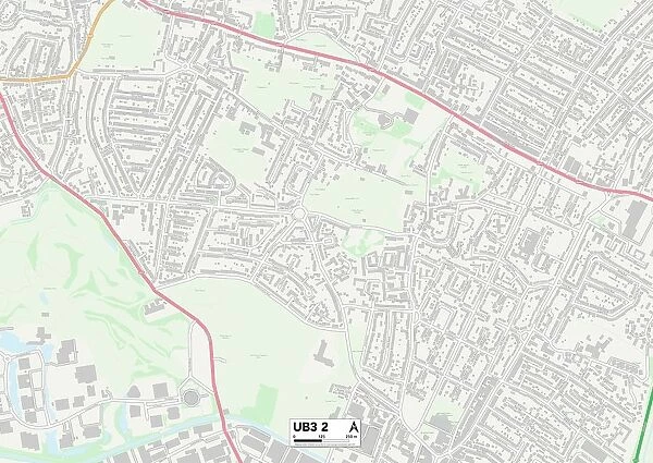 Hillingdon UB3 2 Map