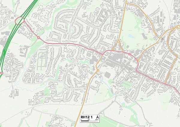 Horsham RH12 1 Map