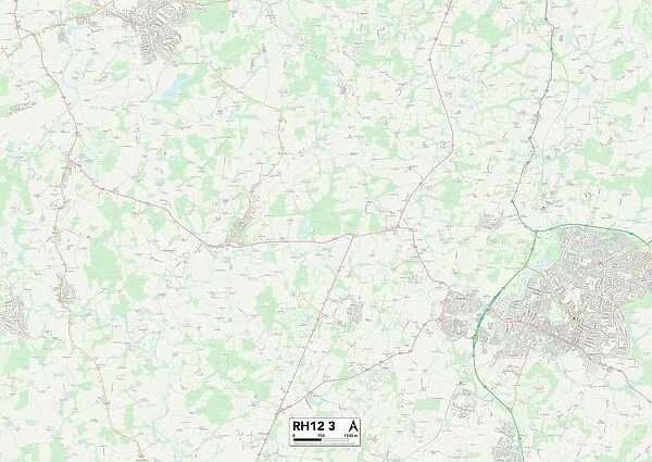 Horsham RH12 3 Map