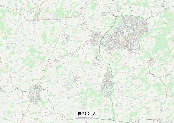 Horsham RH13 0 Map