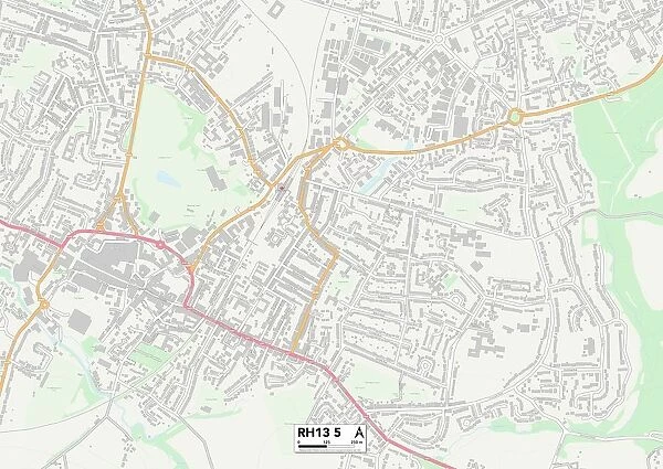 Horsham RH13 5 Map
