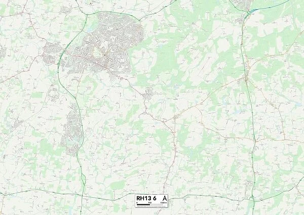 Horsham RH13 6 Map