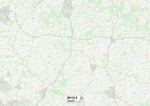 Horsham RH13 8 Map
