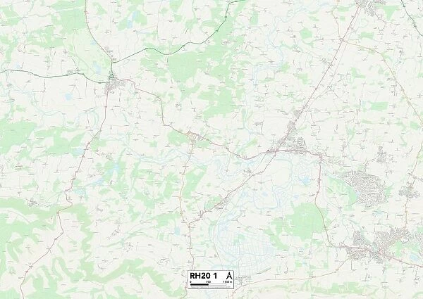 Horsham RH20 1 Map