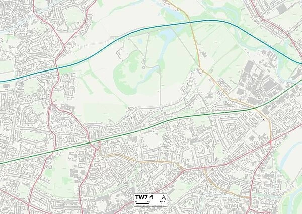 Hounslow TW7 4 Map