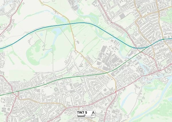 Hounslow TW7 5 Map