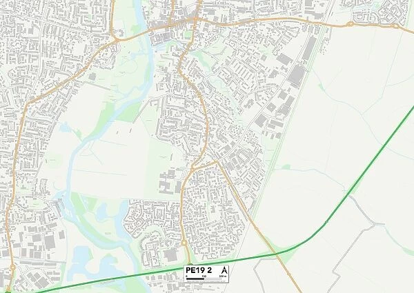 Huntingdonshire PE19 2 Map