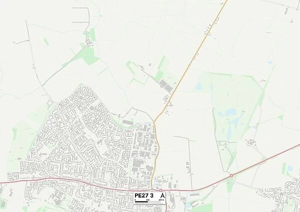 Huntingdonshire PE27 3 Map