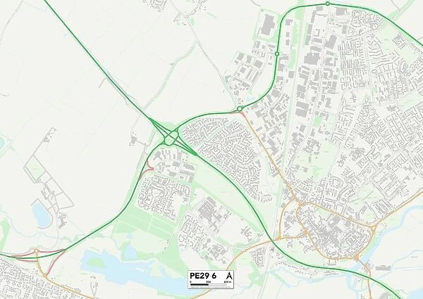 Huntingdonshire PE29 6 Map