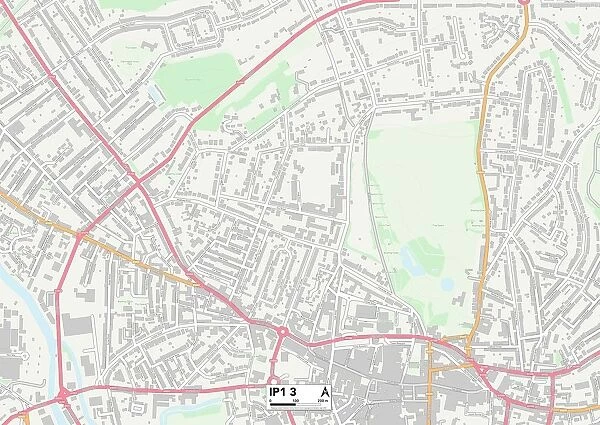 Ipswich IP1 3 Map