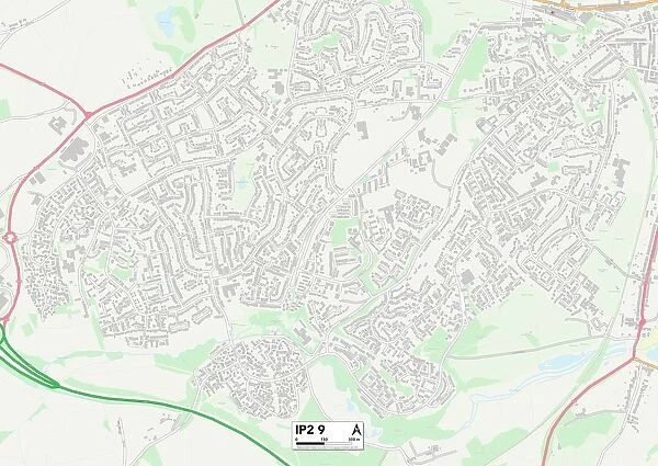 Ipswich IP2 9 Map