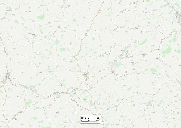 Ipswich IP7 7 Map