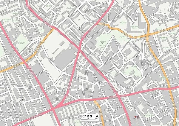 Islington EC1R 3 Map