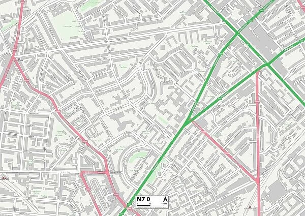 Islington N7 0 Map