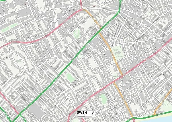Kensington and Chelsea SW3 6 Map