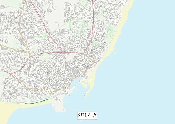 Kent CT11 8 Map
