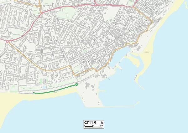 Kent CT11 9 Map