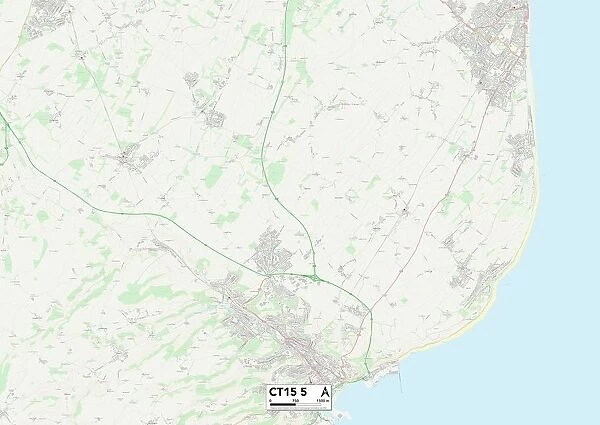 Kent CT15 5 Map
