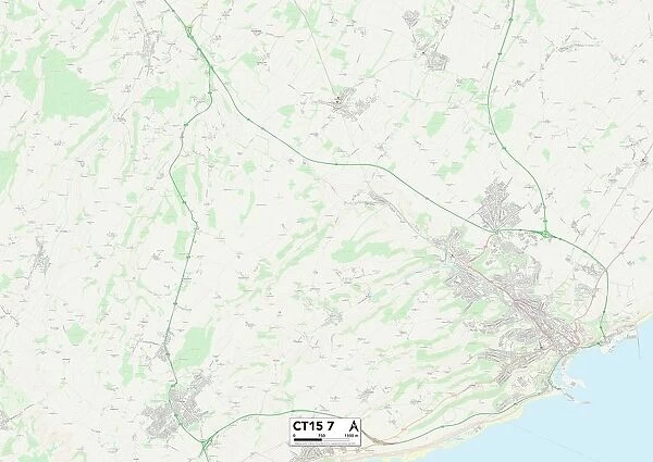 Kent CT15 7 Map