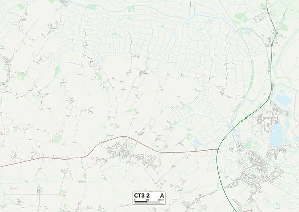 Kent CT3 2 Map