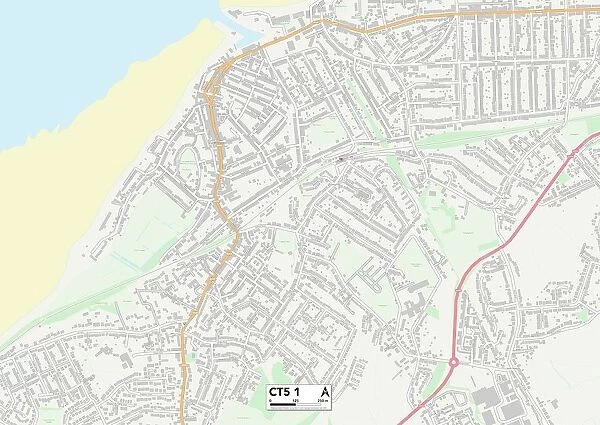 Kent CT5 1 Map