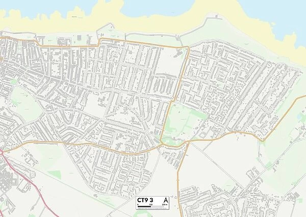 Kent CT9 3 Map