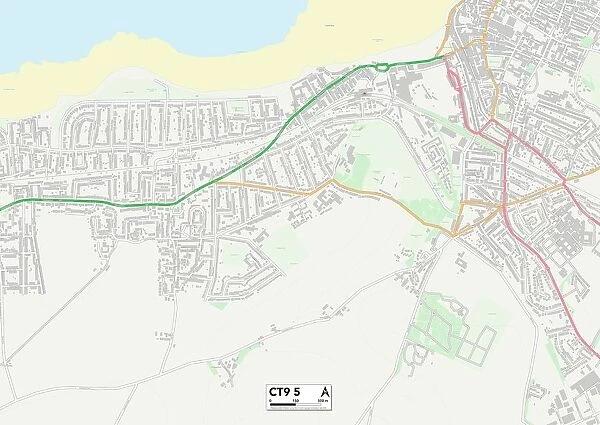 Kent CT9 5 Map