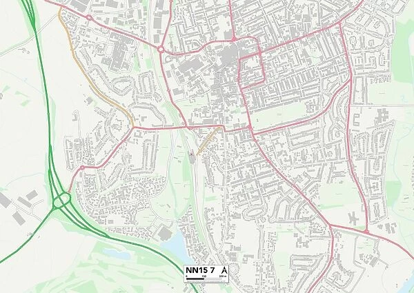 Kettering NN15 7 Map