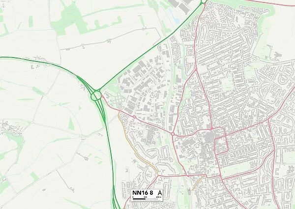 Kettering NN16 8 Map