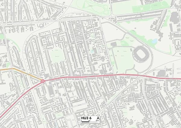 Kingston upon Hull HU3 6 Map