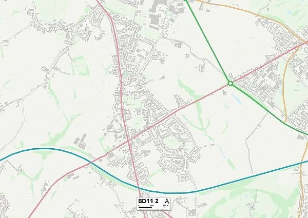 Kirklees BD11 2 Map
