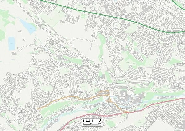 Kirklees HD3 4 Map