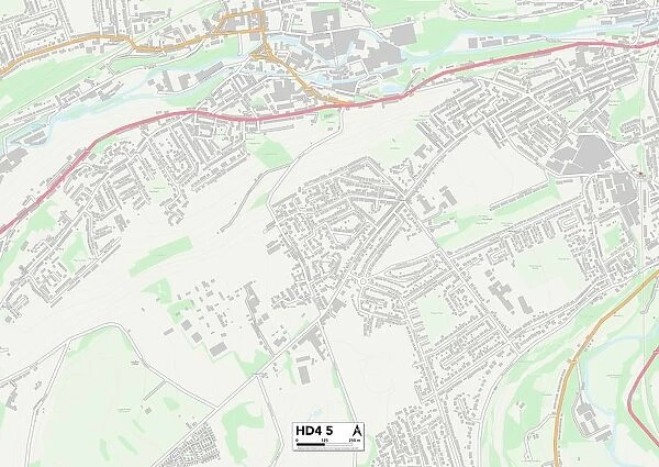 Kirklees HD4 5 Map
