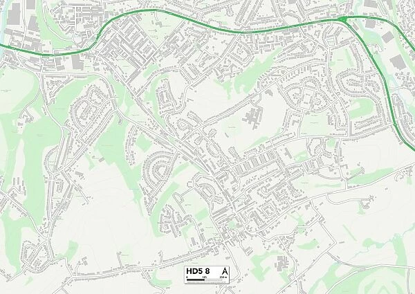 Kirklees HD5 8 Map