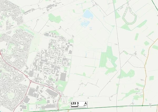 Knowsley L33 3 Map