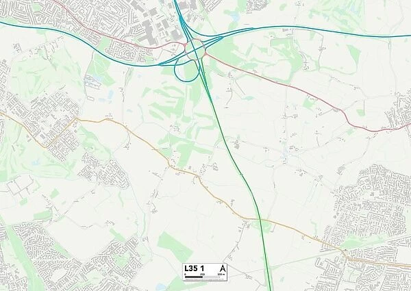Knowsley L35 1 Map