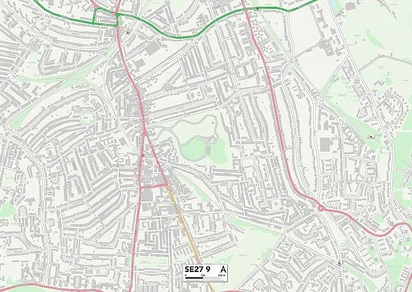 Lambeth SE27 9 Map